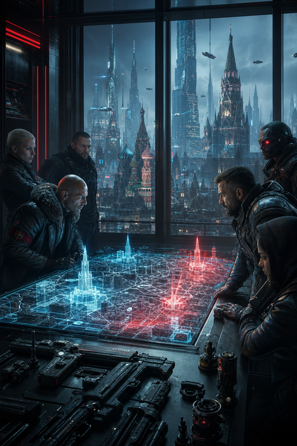 Moscow-2048. Confrontation